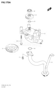 15003Z-910001 (2019) 150hp E01 E40-Gen. Export 1 - Costa Rica (DF150AZ) DF150AZ drawing OIL PUMP