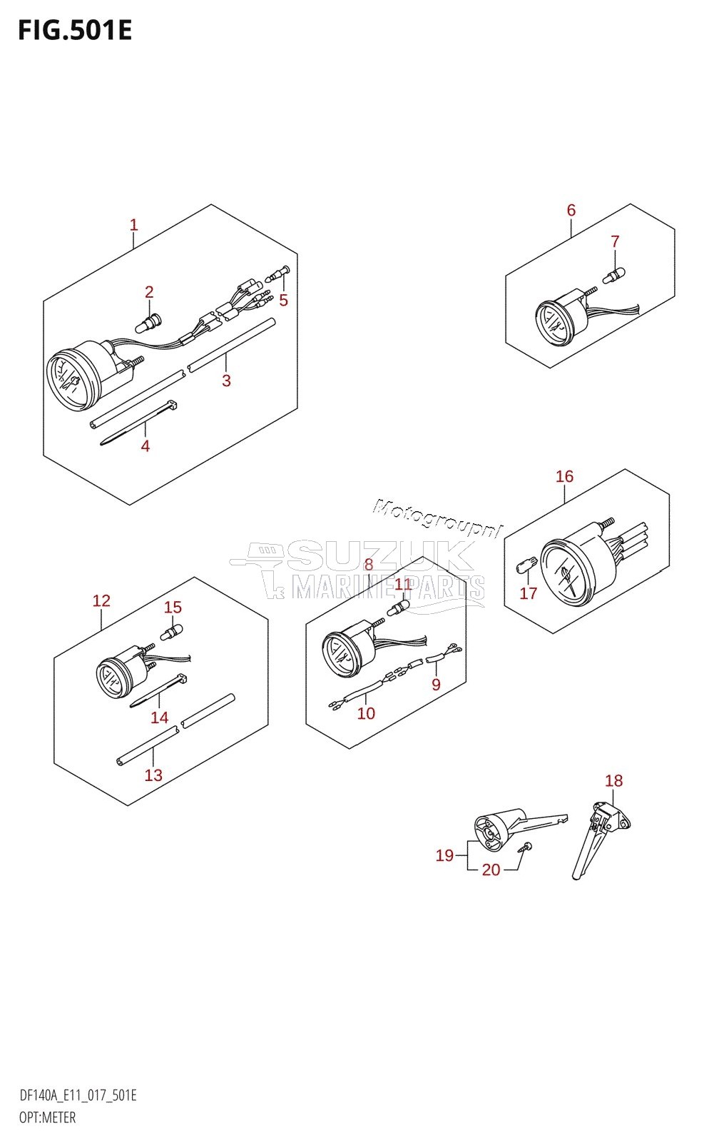 OPT:METER (DF115AZ:E40)