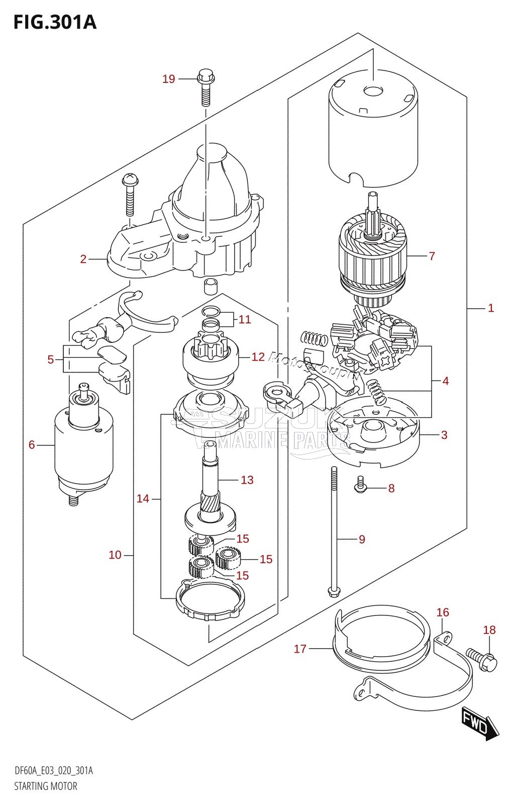 STARTING MOTOR