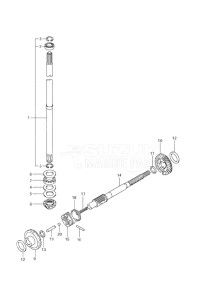 Outboard DF 9.9 drawing Transmission