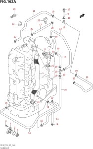 15001Z-880001 (2008) 150hp E01-Gen. Export 1 (DF150ZK8) DF150Z drawing THERMOSTAT