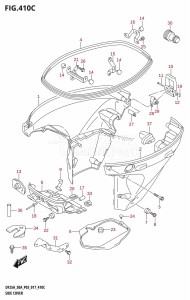 DF30A From 03003F-710001 (P40)  2017 drawing SIDE COVER (DF25AT:P03)