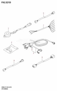 DF50A From 05004F-240001 (E03)  2022 drawing OPT:HARNESS ((DF40AQH,DF40ATH,DF50ATH,DF60AQH,DF60ATH,DF50AVTH,DF60AVTH):(020,021))