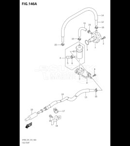 09003F-810001 (2018) 90hp E01 E40-Gen. Export 1 - Costa Rica (DF90AT  DF90ATH) DF90A drawing FUEL PUMP (DF70A,DF70ATH,DF80A,DF90A,DF90ATH)