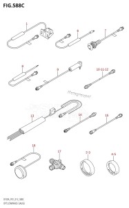 DF9.9B From 00995F-310001 (P01)  2013 drawing OPT:LOWRANCE GAUGE (DF20AR:P01)