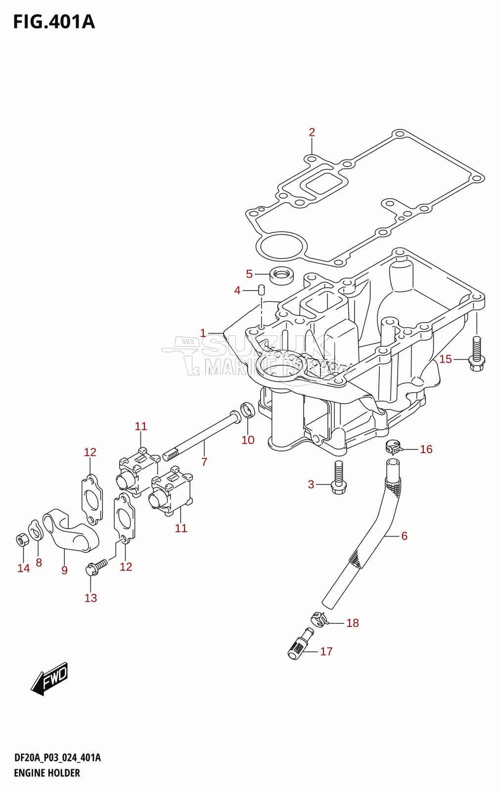 ENGINE HOLDER