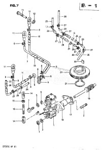 DT75 From 07501-402338 till 404156 ()  1984 drawing OIL PUMP