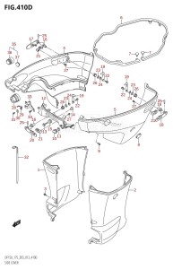 DF175T From 17502F-310001 (E03)  2013 drawing SIDE COVER (DF175Z:E03)