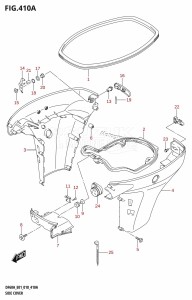 DF40A From 04003F-810001 (E01)  2018 drawing SIDE COVER (DF40A:E01,DF40AST:E34,DF50A:E01)