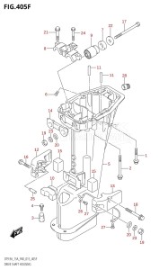 DT15A From 01503K-510001 (P36)  2015 drawing DRIVE SHAFT HOUSING (DT15A:P36)