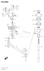 DF175Z From 17502Z-410001 (E01 E40)  2014 drawing CLUTCH SHAFT (DF150T:E01)