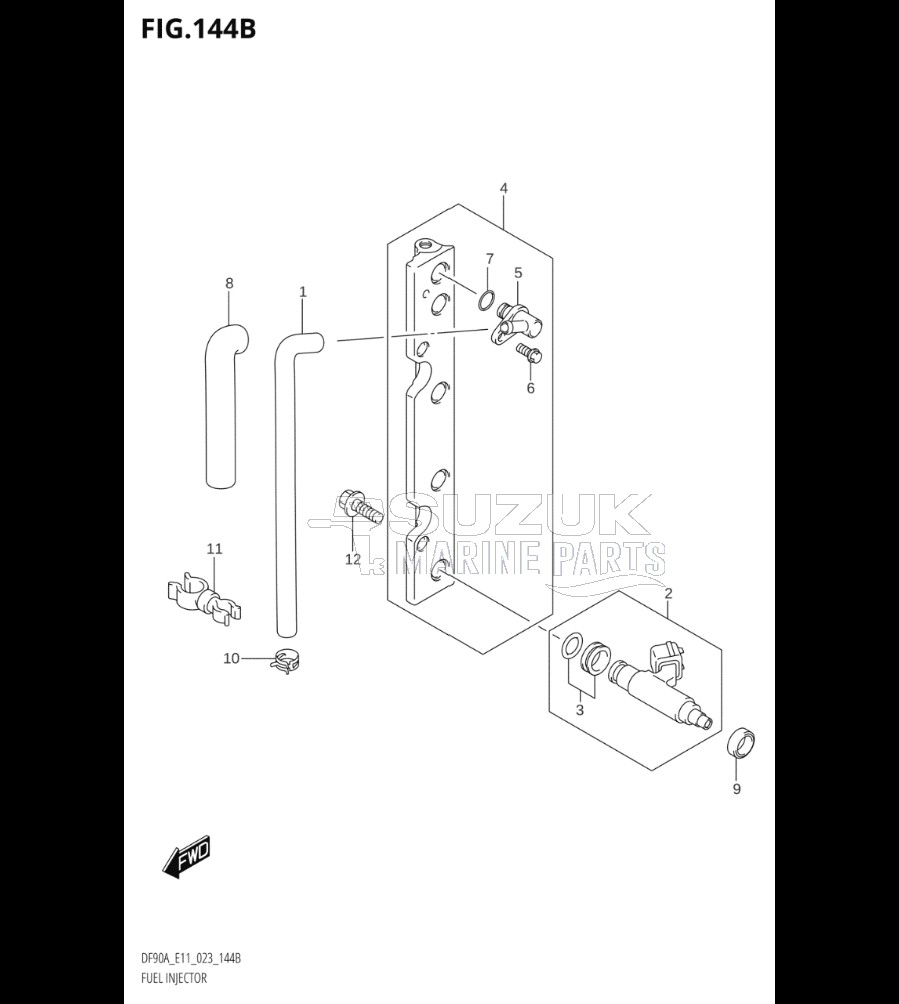 FUEL INJECTOR (E40)