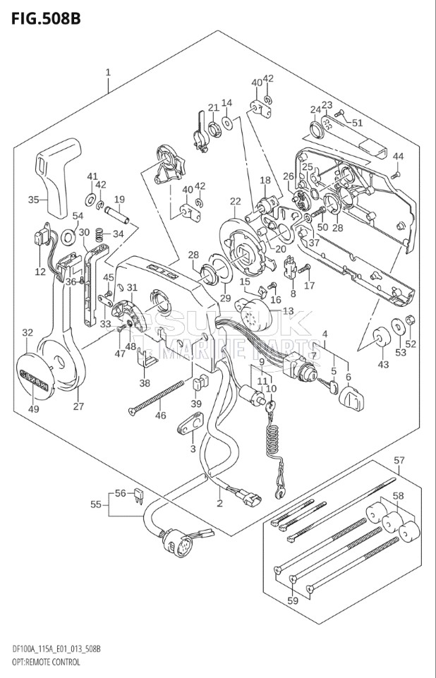 OPT:REMOTE CONTROL (DF100AT:E40)