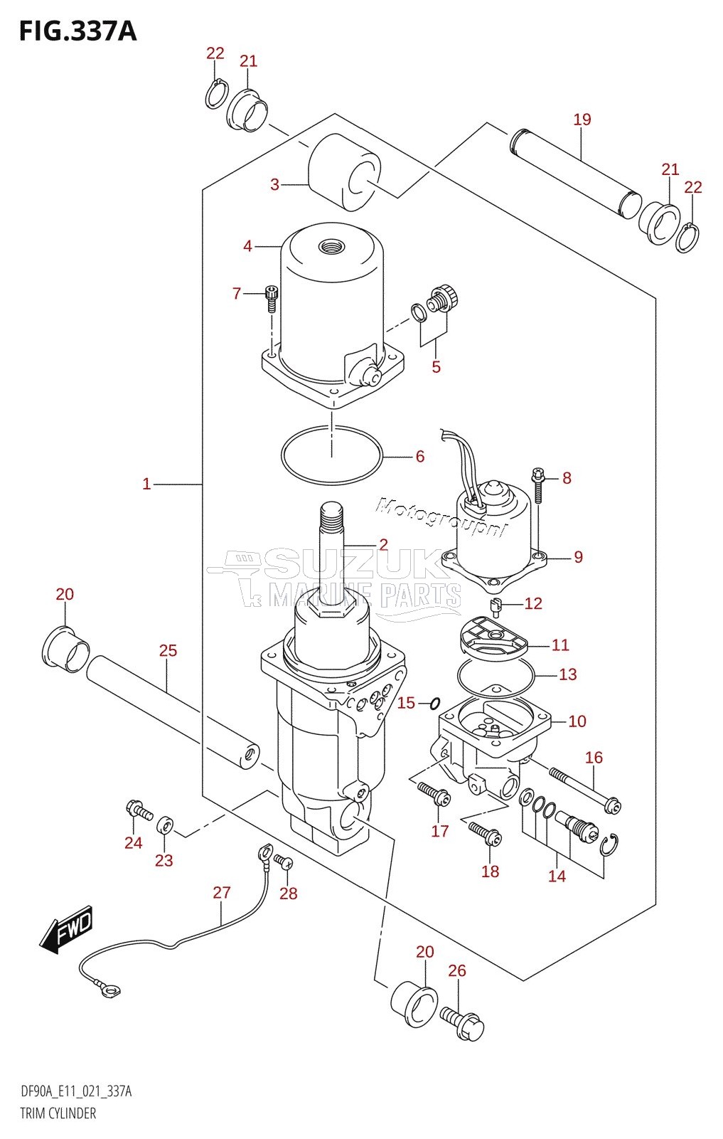 TRIM CYLINDER