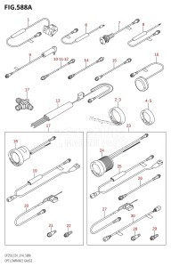 DF200 From 20002F-410001 (E01 E40)  2014 drawing OPT:LOWRANCE GAUGE