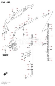 DF175AZ From 17503Z-910001 (E03)  2019 drawing FUEL INJECTOR