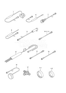 Outboard DF 60A drawing SMIS Gauges