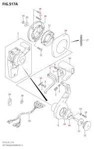 DF250Z From 25001Z-680001 (E01 E40)  2006 drawing OPT:CONCEALED REMOCON (1)