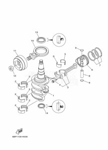 F25LEHA-2009 drawing CRANKSHAFT--PISTON