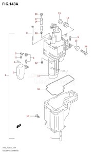 DF60 From 06001F-251001 (E01)  2002 drawing FUEL VAPOR SEPARATOR (W,X)