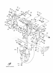 FL350AET2U drawing FRONT-FAIRING-BRACKET