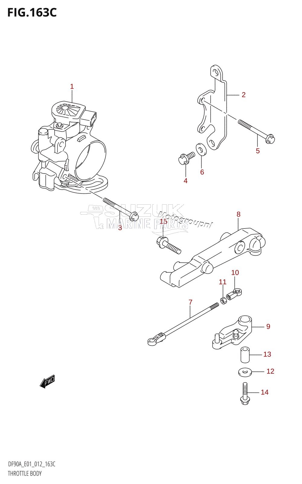 THROTTLE BODY (DF70ATH:E01)