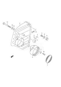 Outboard DF 25 drawing Silencer