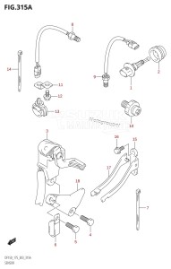 DF175Z From 17501Z-680001 (E03)  2006 drawing SENSOR