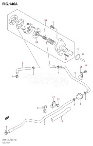 DF9.9A From 00994F-010001 (P03)  2010 drawing FUEL PUMP