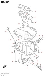 DF225T From 22503F-510001 (E03)  2015 drawing OIL PAN (DF250Z:E03)