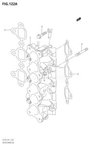 DF225Z From 22503Z-110001 (E01 E40)  2011 drawing INTAKE MANIFOLD