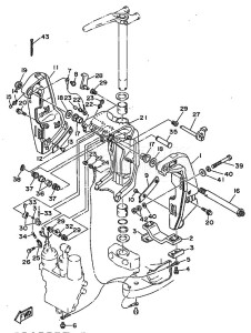 250A drawing FRONT-FAIRING-BRACKET