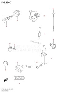 DF30A From 03003F-040001 (P01 P40)  2020 drawing SENSOR /​ SWITCH (DF25AT,DF30AT)