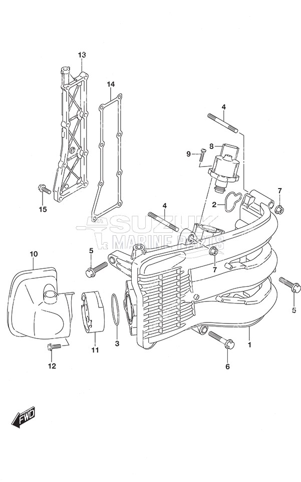 Intake Manifold/ Silencer/Exhaust Cover