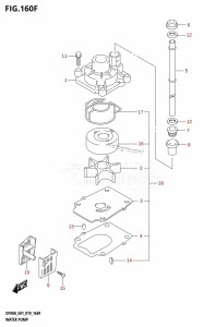 DF90A From 09003F-910001 (E01 E40)  2019 drawing WATER PUMP (DF90A:E40,DF90ATH:E40)