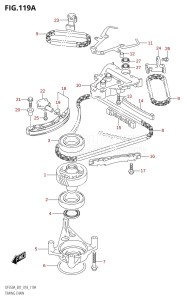 DF350A From 35001F-710001 (E01)  2017 drawing TIMING CHAIN