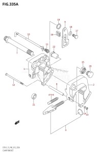 DT9.9 From 00993K-310001 (P36 P40)  2013 drawing CLAMP BRACKET