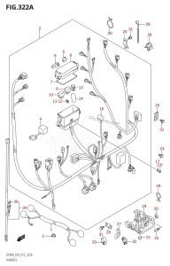 DF80A From 08002F-310001 (E03)  2013 drawing HARNESS