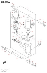 04003F-340001 (2023) 40hp E01 E11-Gen. Export 1-and 2 (DF40A  DF40AQH  DF40AT  DF40ATH) DF40A drawing TRIM CYLINDER (DF40A,DF40ATH,DF50A,DF50ATH)