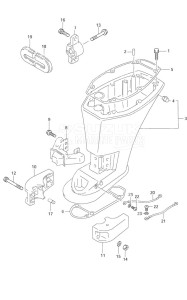 DF 9.9 drawing Driveshaft Housing