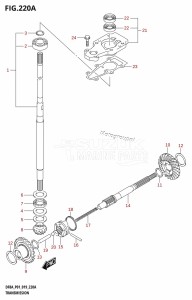 DF8A From 00801F-410001 (P01)  2014 drawing TRANSMISSION