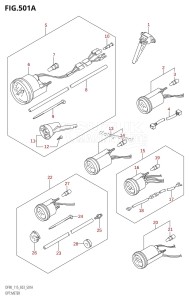 DF90 From 09001F-510001 (E03)  2005 drawing OPT:METER (K1,K2,K3,K4)