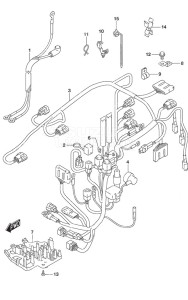 DF 25A drawing Harness Remote Control