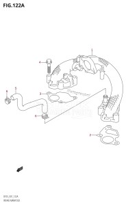 DF20 From 02001F-780001 (E01)  2007 drawing INTAKE MANIFOLD