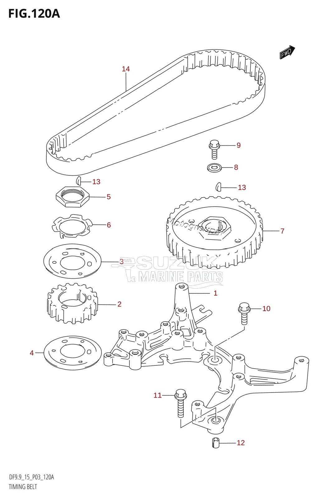 TIMING BELT (K4)