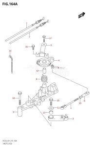 DF225Z From 22503Z-910001 (E01 E40)  2019 drawing THROTTLE ROD