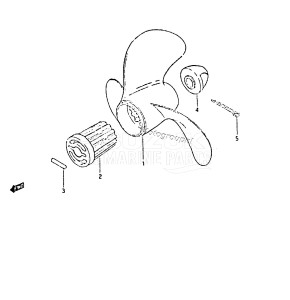 DT6 From 00601-401001 till 406518 ()  1984 drawing PROPELLER