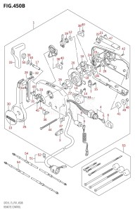 DF9.9 From 00992F-510001 (P01)  2005 drawing REMOTE CONTROL (DF9.9R,DF15R:(K5,K6,K7,K8,K9,K10,011))