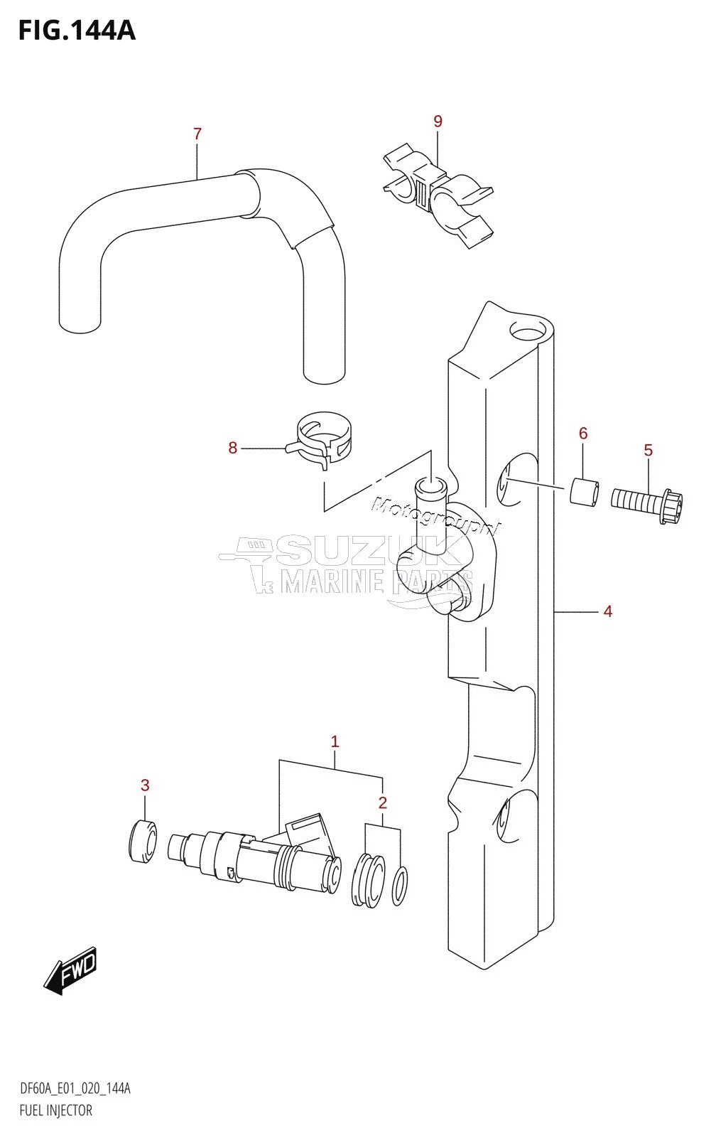 FUEL INJECTOR (E01,E34)