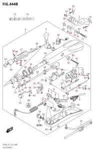 DF70A From 07003F-610001 (E01 E40)  2016 drawing TILLER HANDLE (DF70ATH:E40)